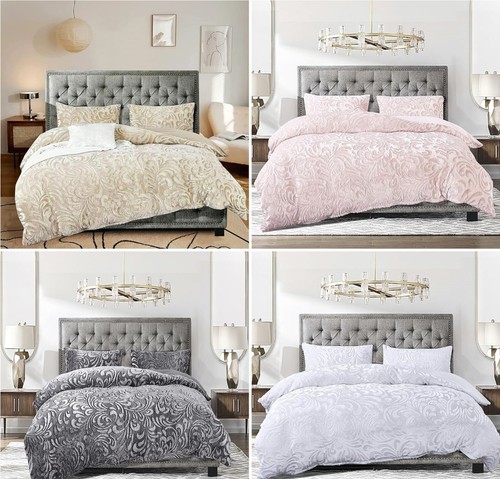 Teddy fleece bettbezug set - fleece,