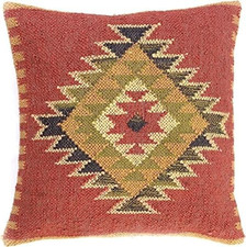 Kelim Jute Kissenbezug 18 x 18